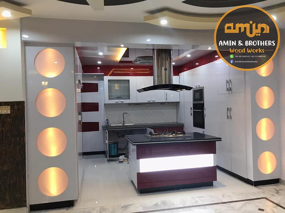 New Modern Design Kitchen, an interior project in Mehar, Larkana