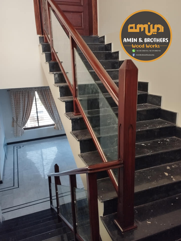 Bungalow Railings Stairs | Satirs Wood & Glass, view 3