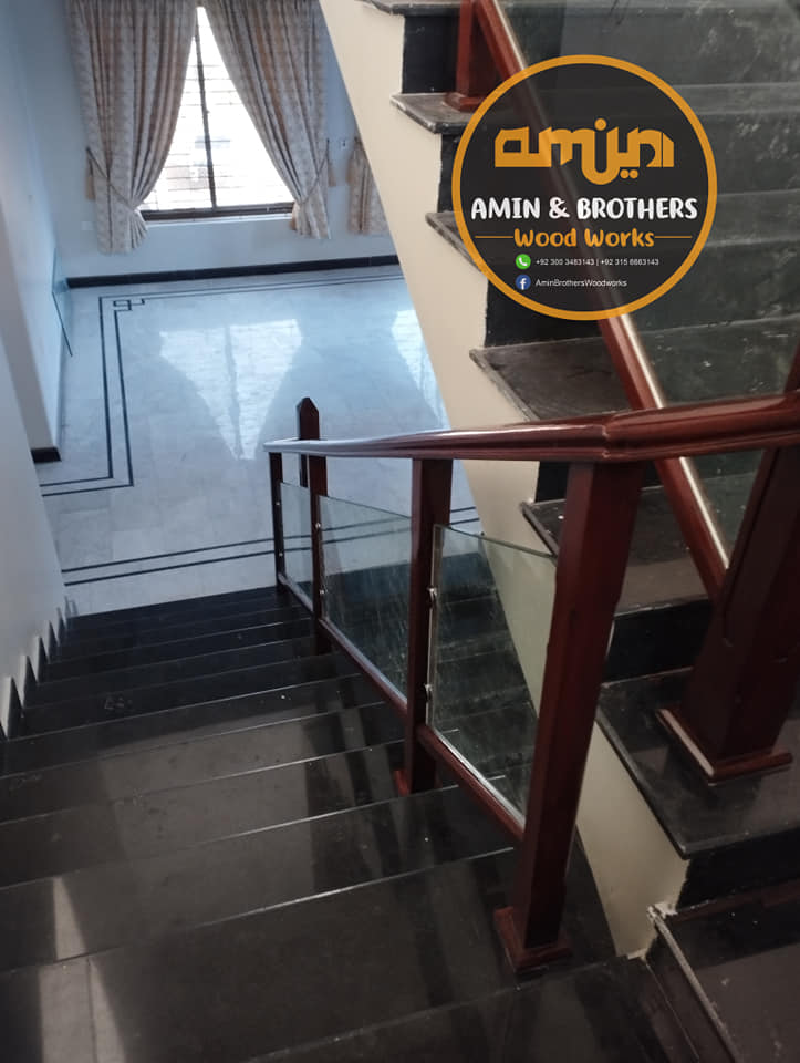 Bungalow Railings Stairs | Satirs Wood & Glass, view 5